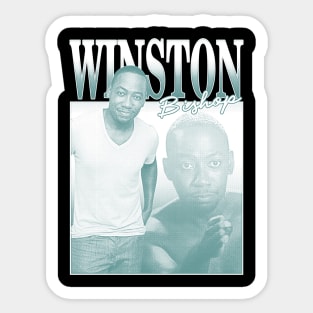 Winston Bishop Sticker